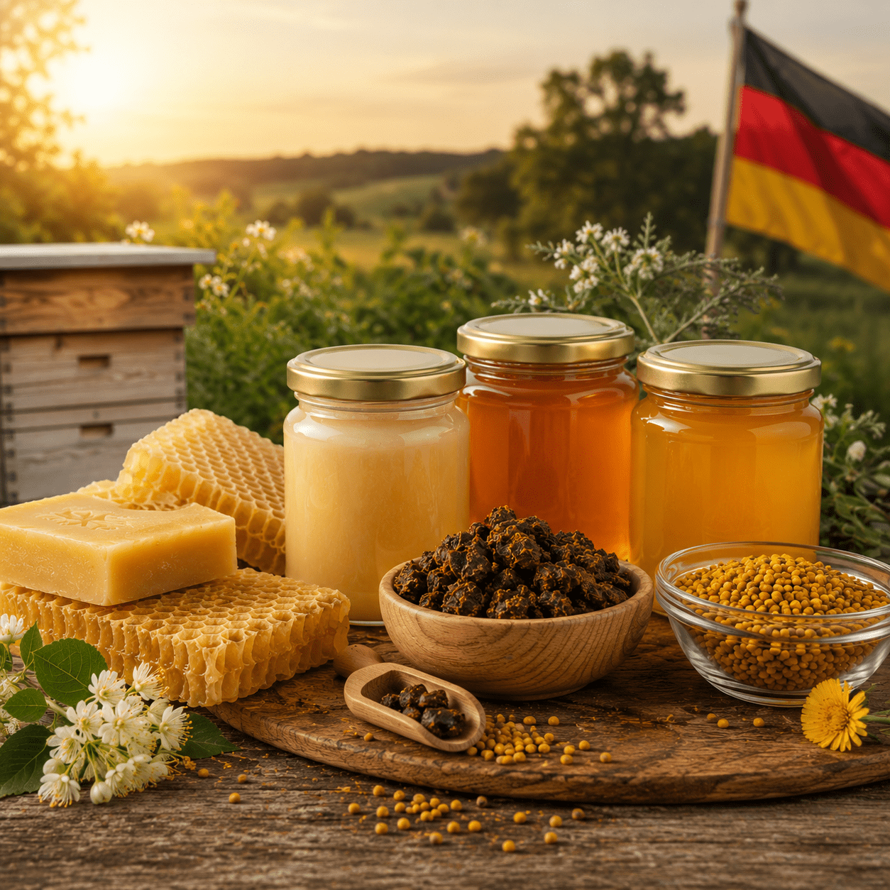 Produkte aus eigener deutscher Imkerei - Imkerei B&J