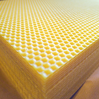 Mittelwände Zander 2 kg – reine Bienenwachsplatten für Imkerbedarf
