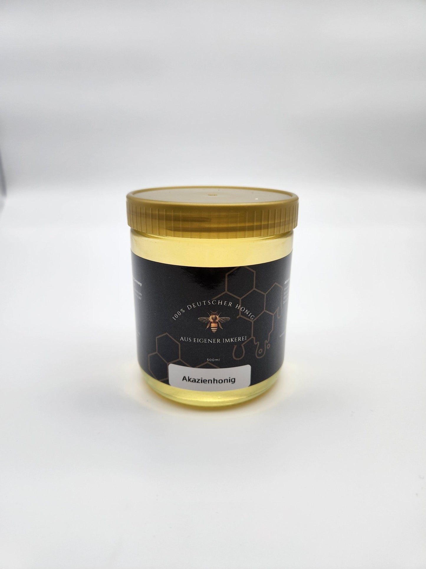Akazienhonig 500 g Glas – fein, klar & aus deutscher Imkerei - Imkerei B&J