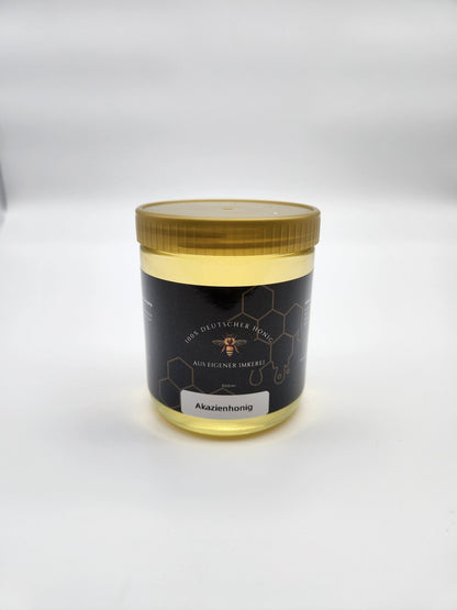 Akazienhonig 500 g Glas – fein, klar & aus deutscher Imkerei - Imkerei B&J