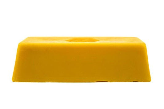 Bienenwachsblock 450 g – 100 % reines Bienenwachs & vielseitig verwendbar - Imkerei B&J