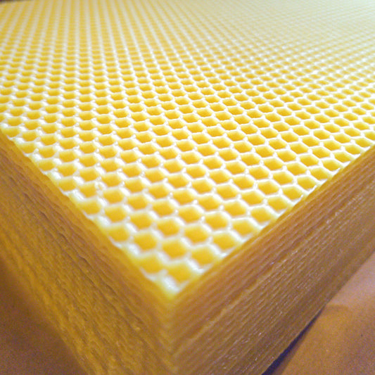 Mittelwände Deutsch Normal 2 kg – seuchenfreies Bienenwachs (350×200 mm) DN/DNM - Imkerei B&J