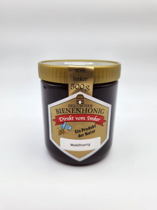Waldhonig 500 g – tief & würzig, naturbelassener Genuss - Imkerei B&J